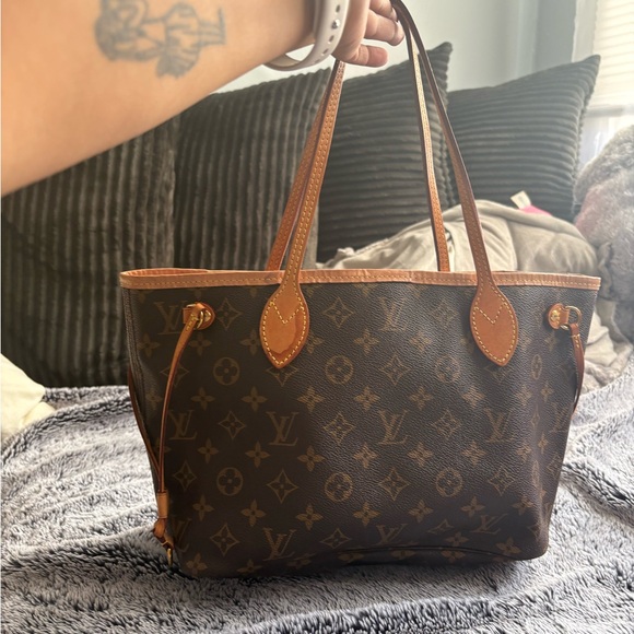 Louis Vuitton Brown Monogram Tote - Picture 1 of 6